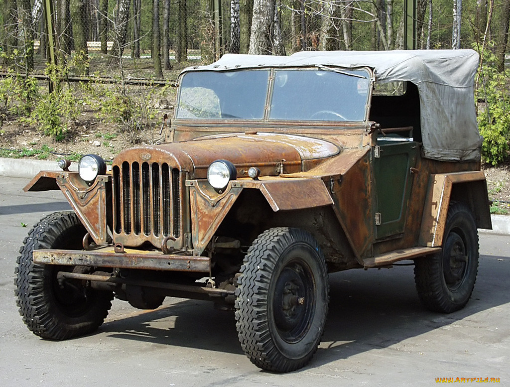 Обои gaz-67 Автомобили Газ, обои для рабочего стола, фотографии Обои для  рабочего стола, скачать обои картинки заставки на рабочий стол.